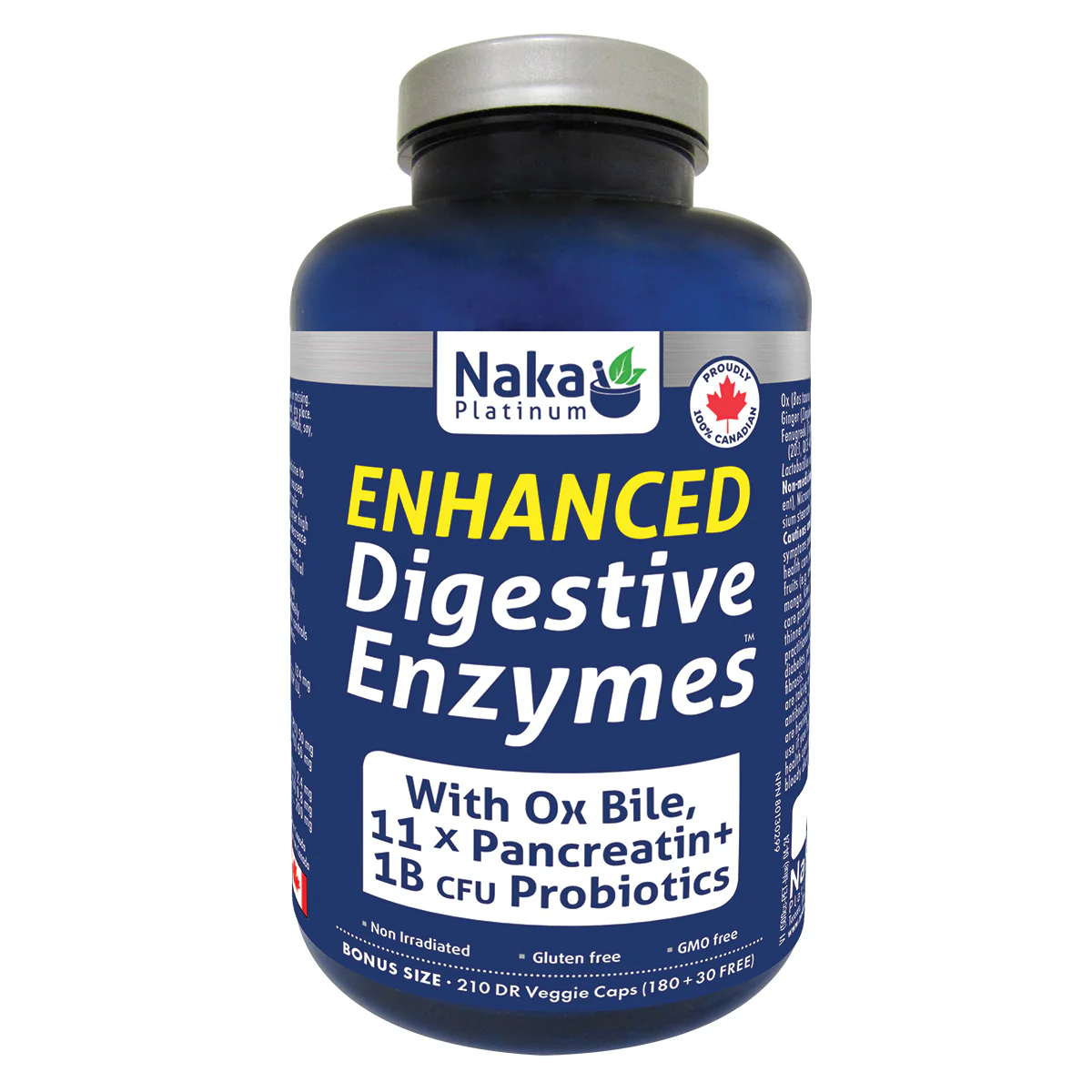 Naka - Enhanced Digestive Enzymes w/Ox Bile