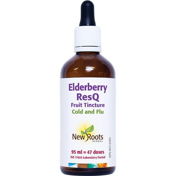 New Roots Herbal - Elderberry Resq Fruit Tincture