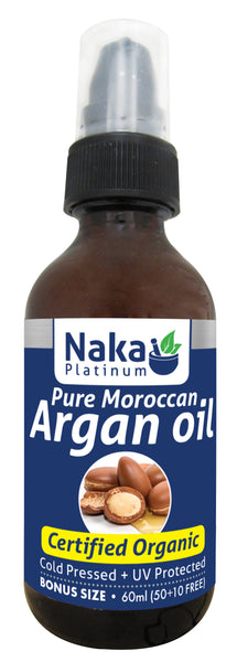 Naka - PURE MOROCCAN ARGAN OIL - Bonus Size