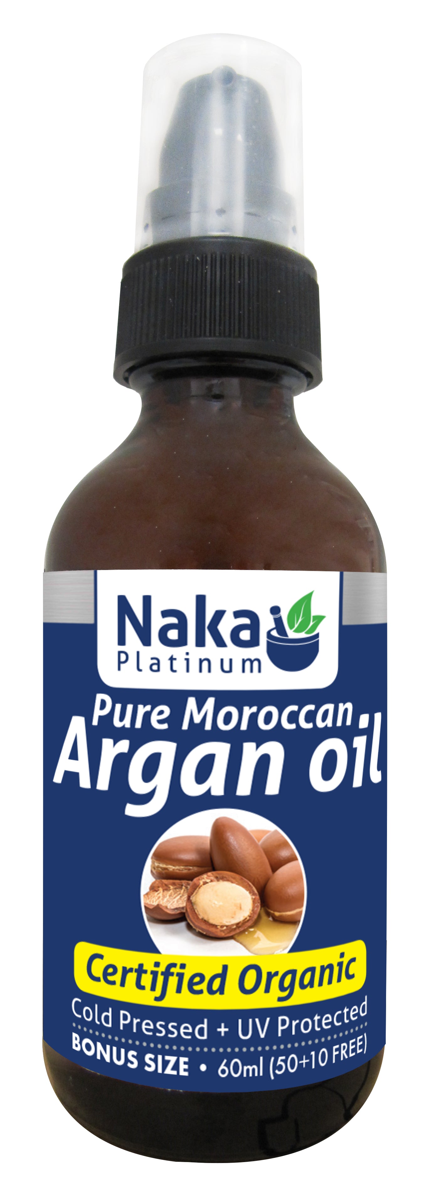 Naka - PURE MOROCCAN ARGAN OIL - Bonus Size