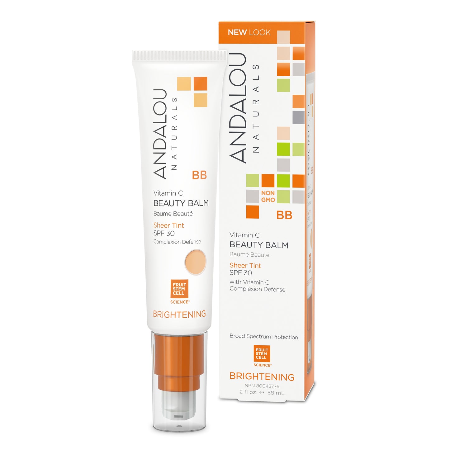 Andalou Naturals - VITAMIN C BEAUTY BALM - Sheer Tint SPF 30