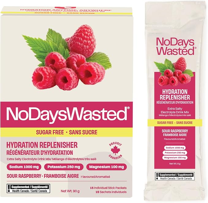 No Days Wasted - Hydration Replenisher - 15 sticks