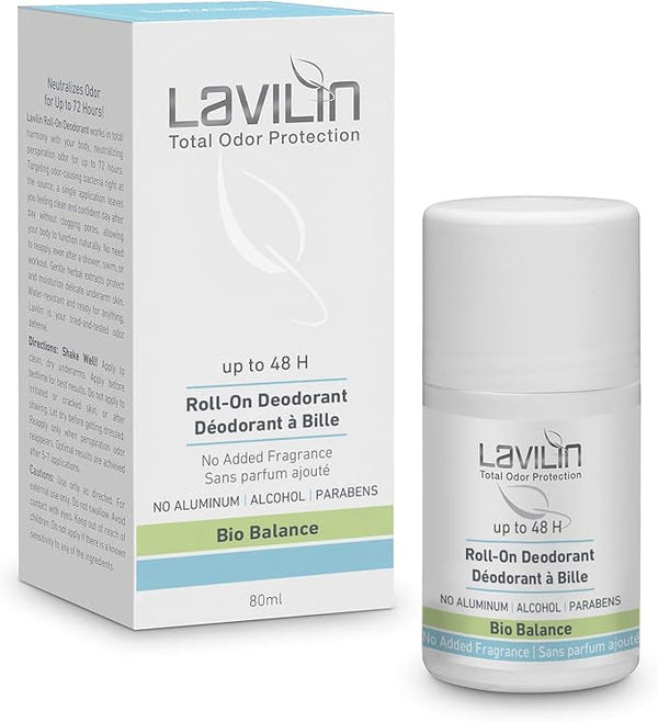 Lavilin - Bio Balance Roll On Deodorant Fragrance Free