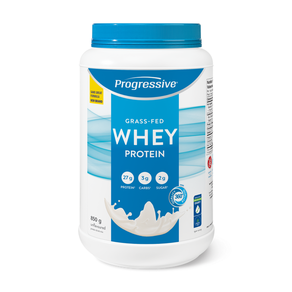Progressive - Grass Fed Whey Protein Unflavoured 850g