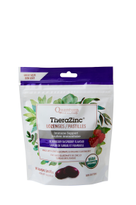 Quantum Health - TheraZinc Lozenges - Elderberry Raspberry