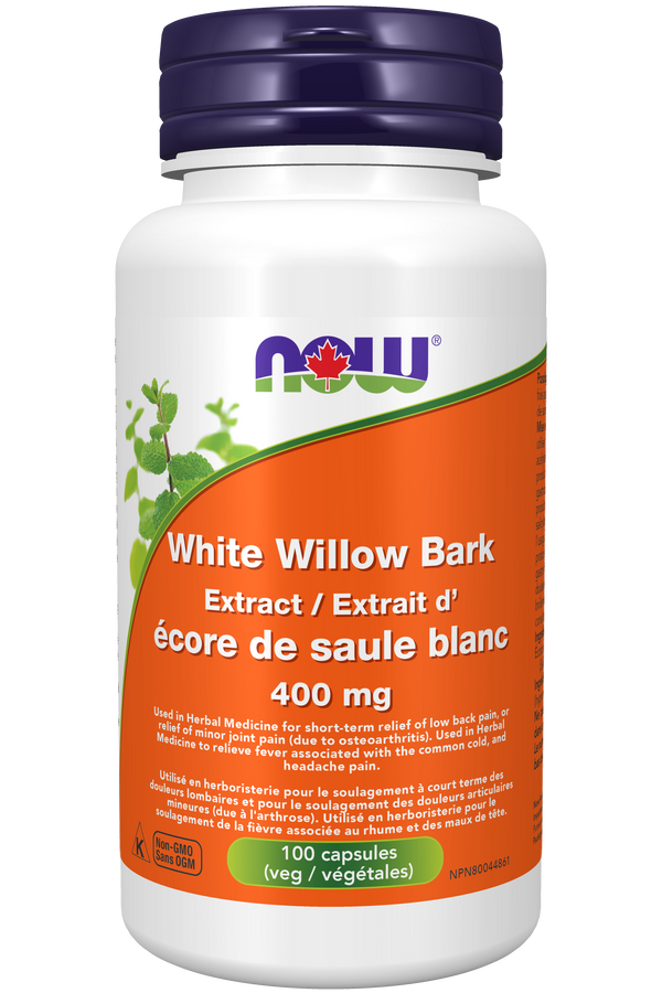 NOW - White Willow Bark - 400 mg