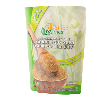 Gold Top Organics - COLD MILLED GOLDEN FLAX SEED