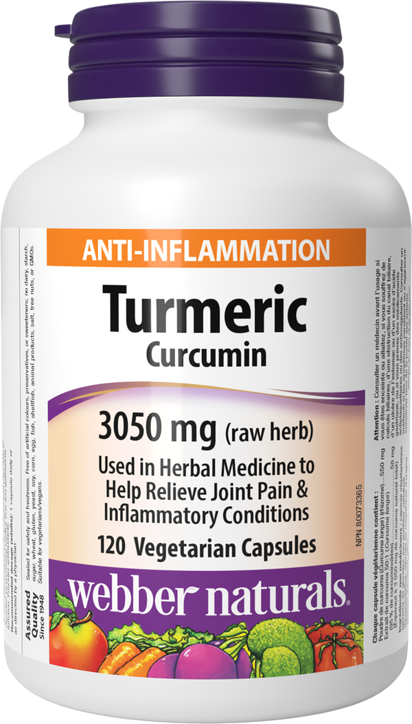 Webber Naturals - Turmeric Curcumin