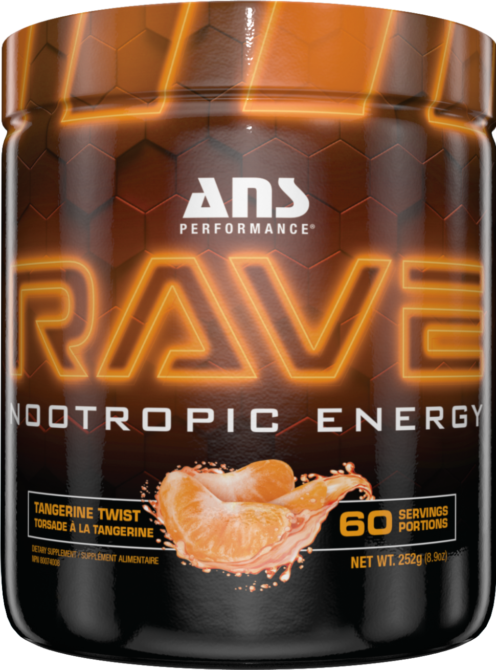 ANS Performance - Rave Nootropic Energy Tangerine Twist*