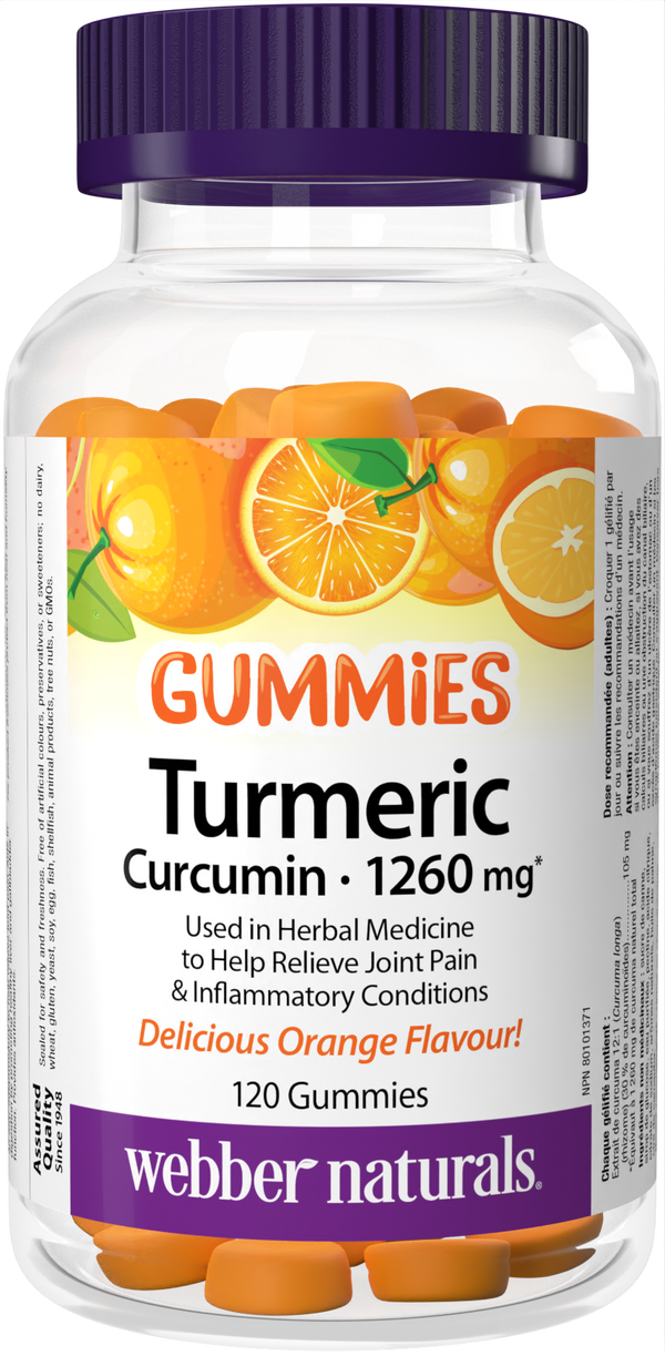 Webber Naturals - Turmeric Gummies