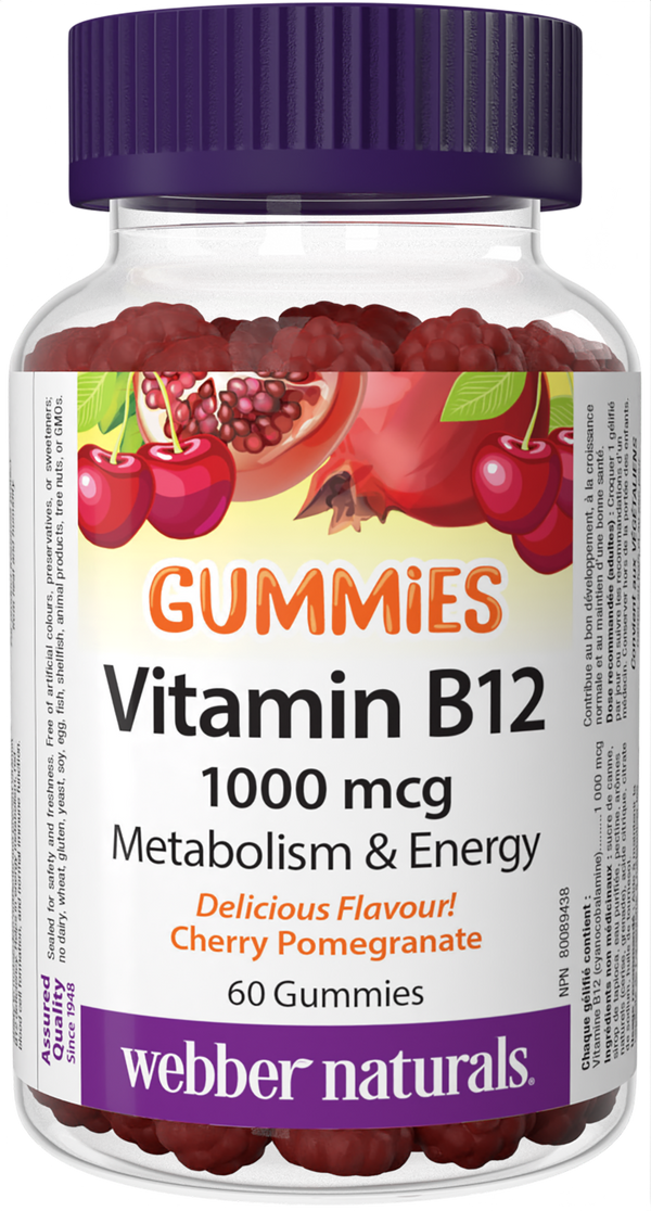 Webber Naturals - Vitamin B12 1000mcg