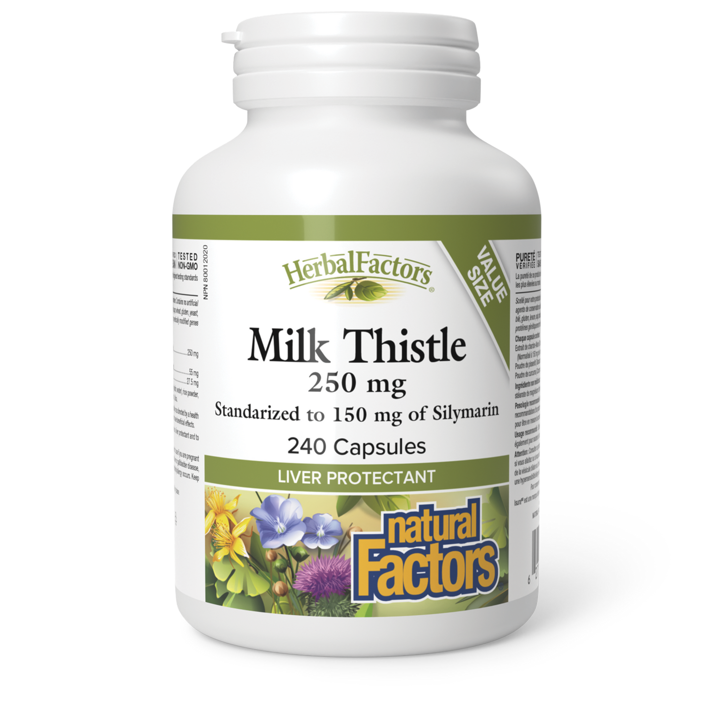 Natural Factors - Milk Thistle 250mg