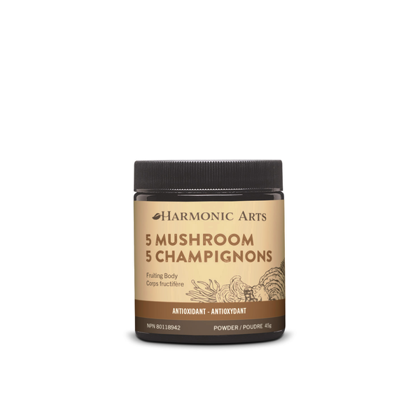 Harmonic Arts - 5 Mushroom Concentrated Powder