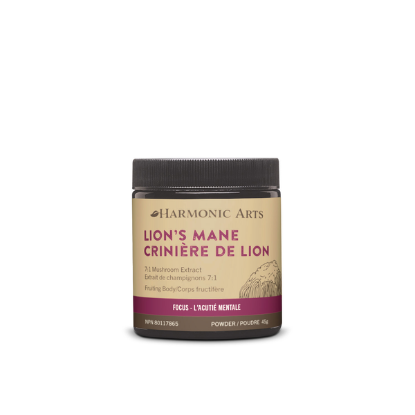 Harmonic Arts - Lion's Mane Concentrated Mushroom Powder