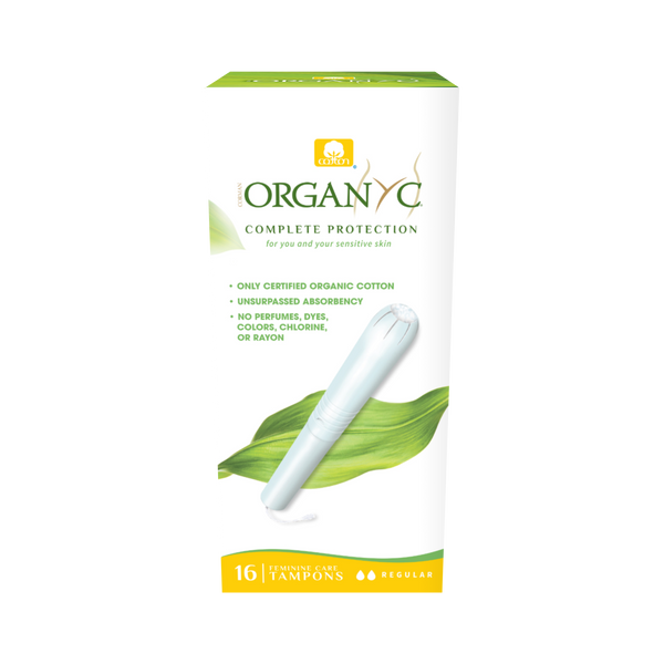 Organyc - Organic Cotton Tampons Regular w/Applicator