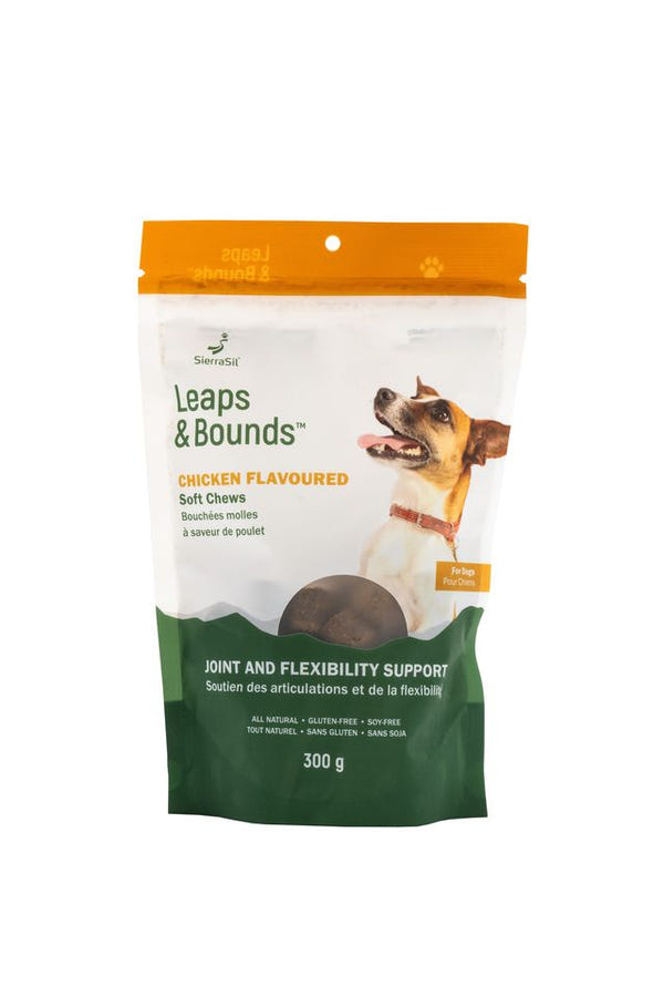 Sierra Sil - Leaps & Bounds Soft Chews for Dogs - Chicken Flavoured**