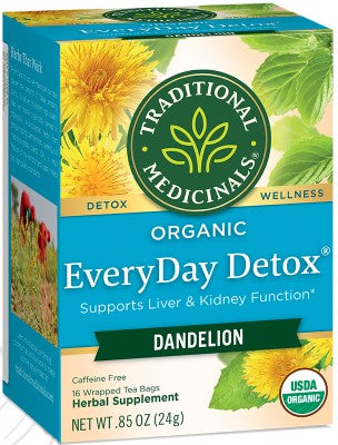 Traditional Medicinals - ORGANIC EVERYDAY DETOX DANDELION TEA