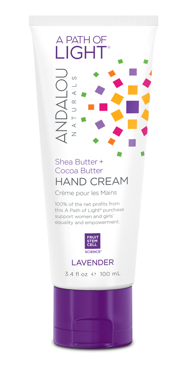 Andalou Naturals - Shea Butter + Cocoa Butter Hand Cream Lavender