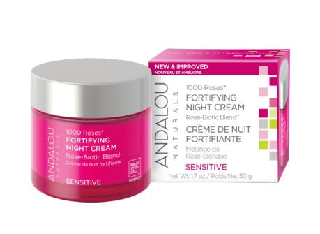 Andalou Naturals - 1000 Roses Fortifying Night Cream