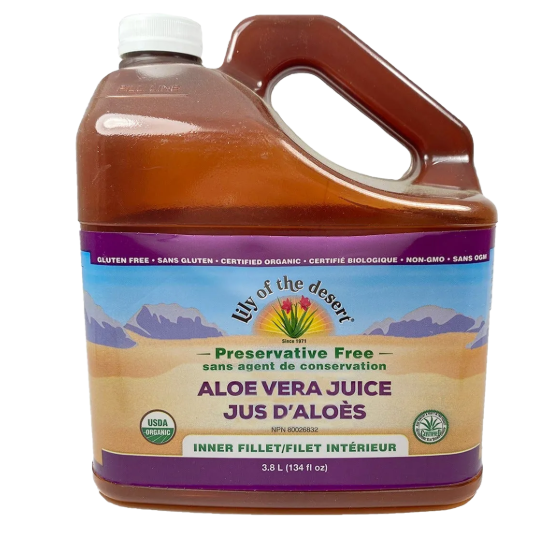 Lily of the Desert - Aloe Vera Juice Inner Fillet (Plastic)