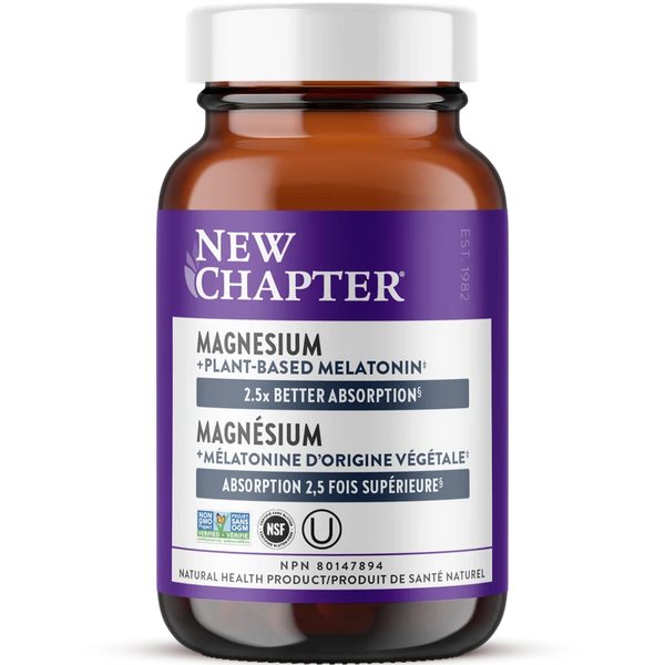 New Chapter - Magnesium & Plant Based Melatonin