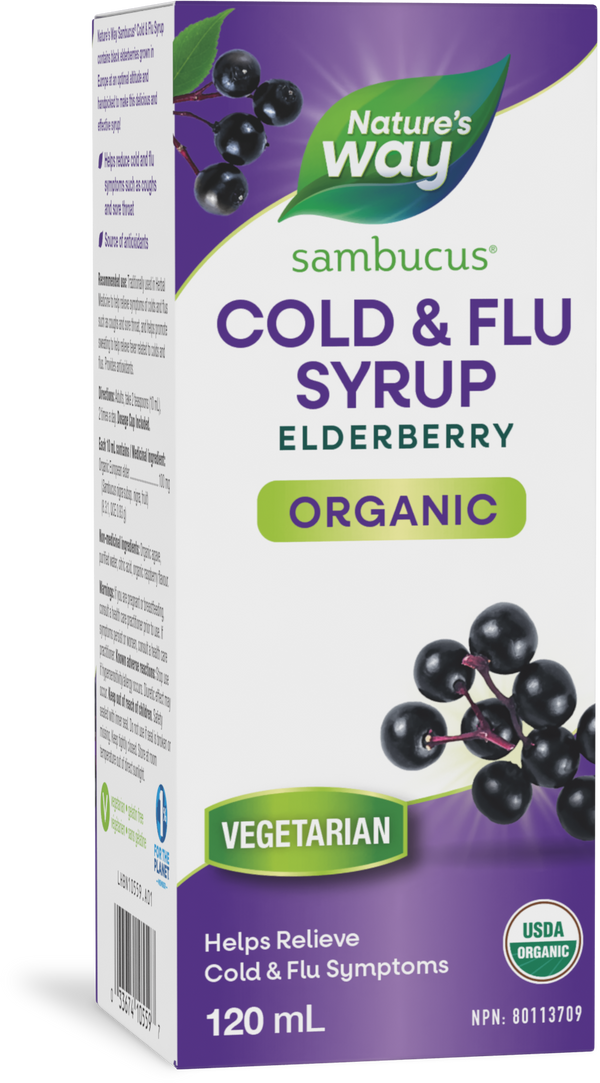Nature's Way - Organic Sambucus Cold & Flu Care