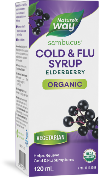 Nature's Way - Organic Sambucus Cold & Flu Care