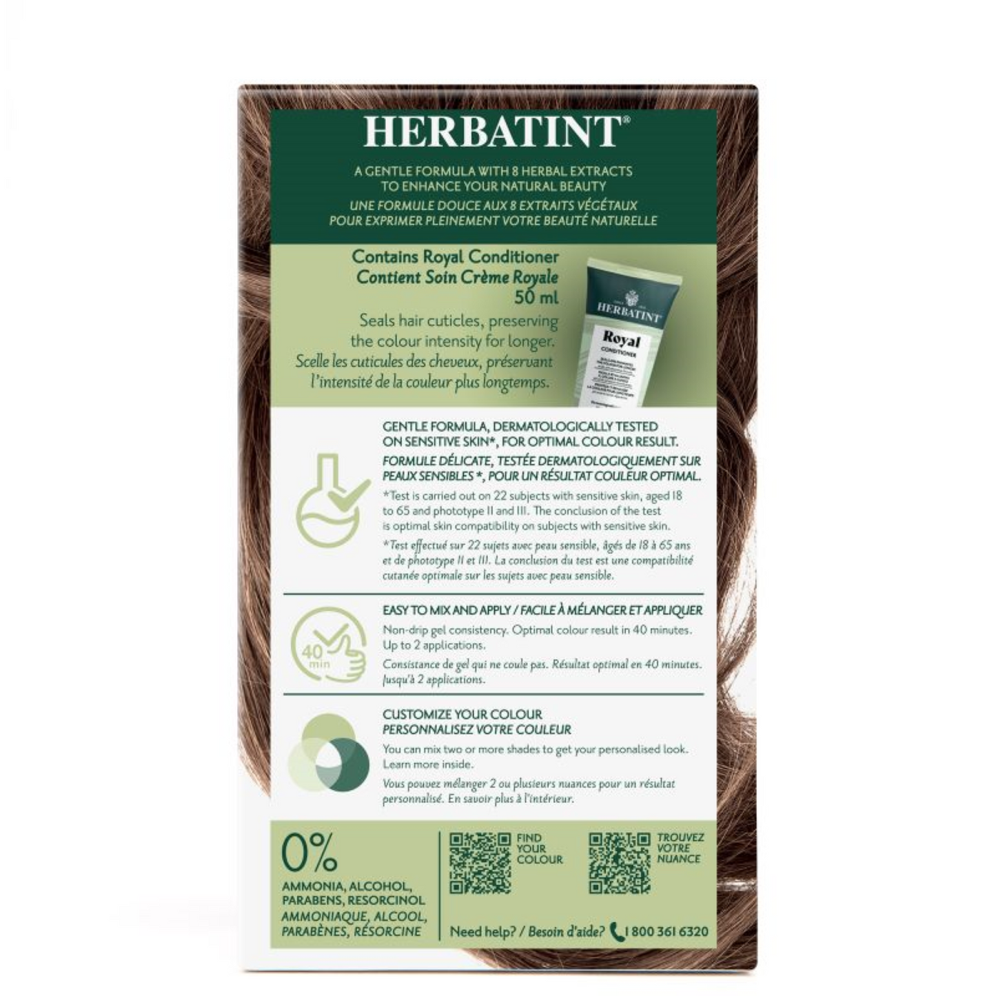 Herbatint - Permanent Hair Colour 6D Dark Golden Blonde