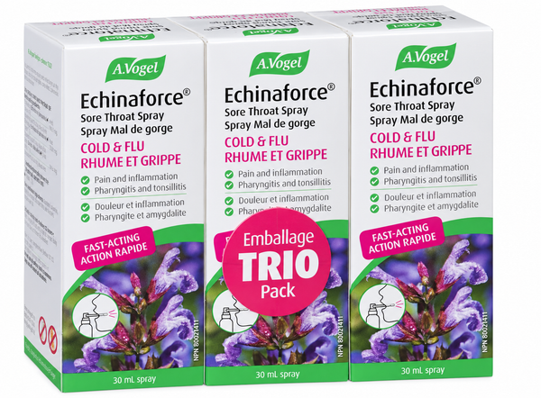A. Vogel - Echinaforce - Sore Throat Spray - 3 pack