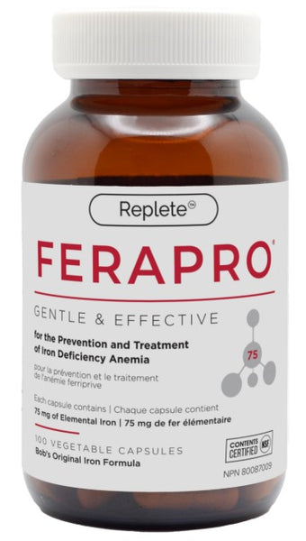 Replete Nutraceuticals - FeraPro - 75 mg