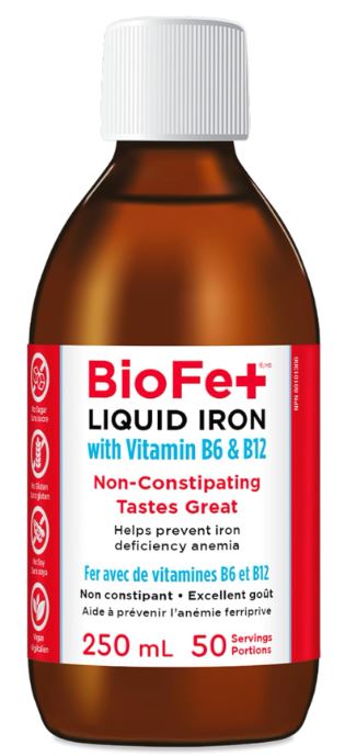 KidStar Nutrients - BioFe+ Iron Liquid For the Family Sweet Blast