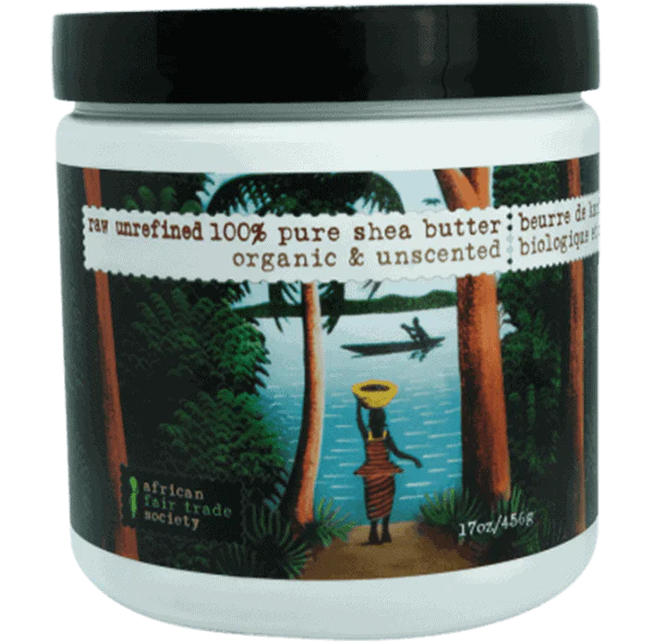 African Fair Trade Society - Raw Unrefined 100% Pure Shea Butter