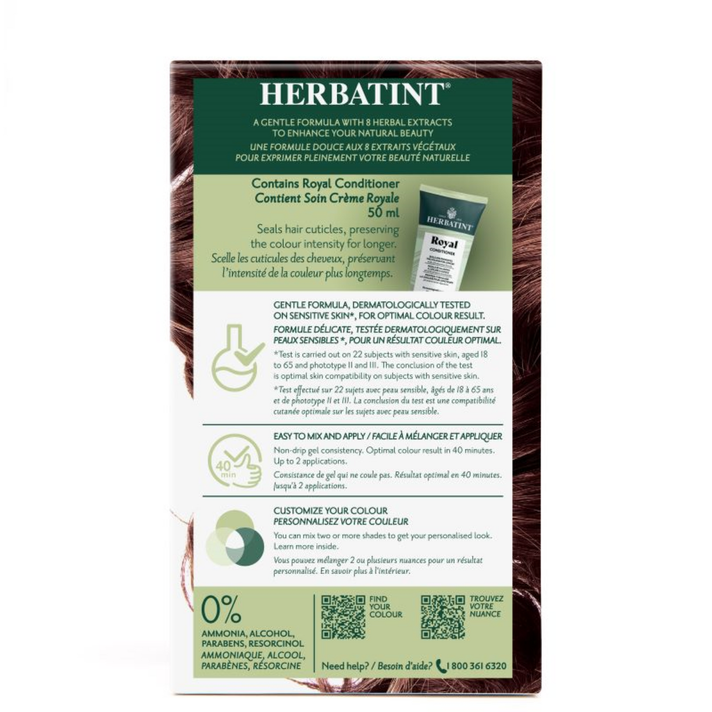 Herbatint - Permanent Hair Colour 7M Mahogany Blonde
