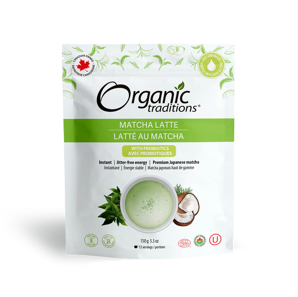 Organic Traditions - Matcha Latte w/Probiotics