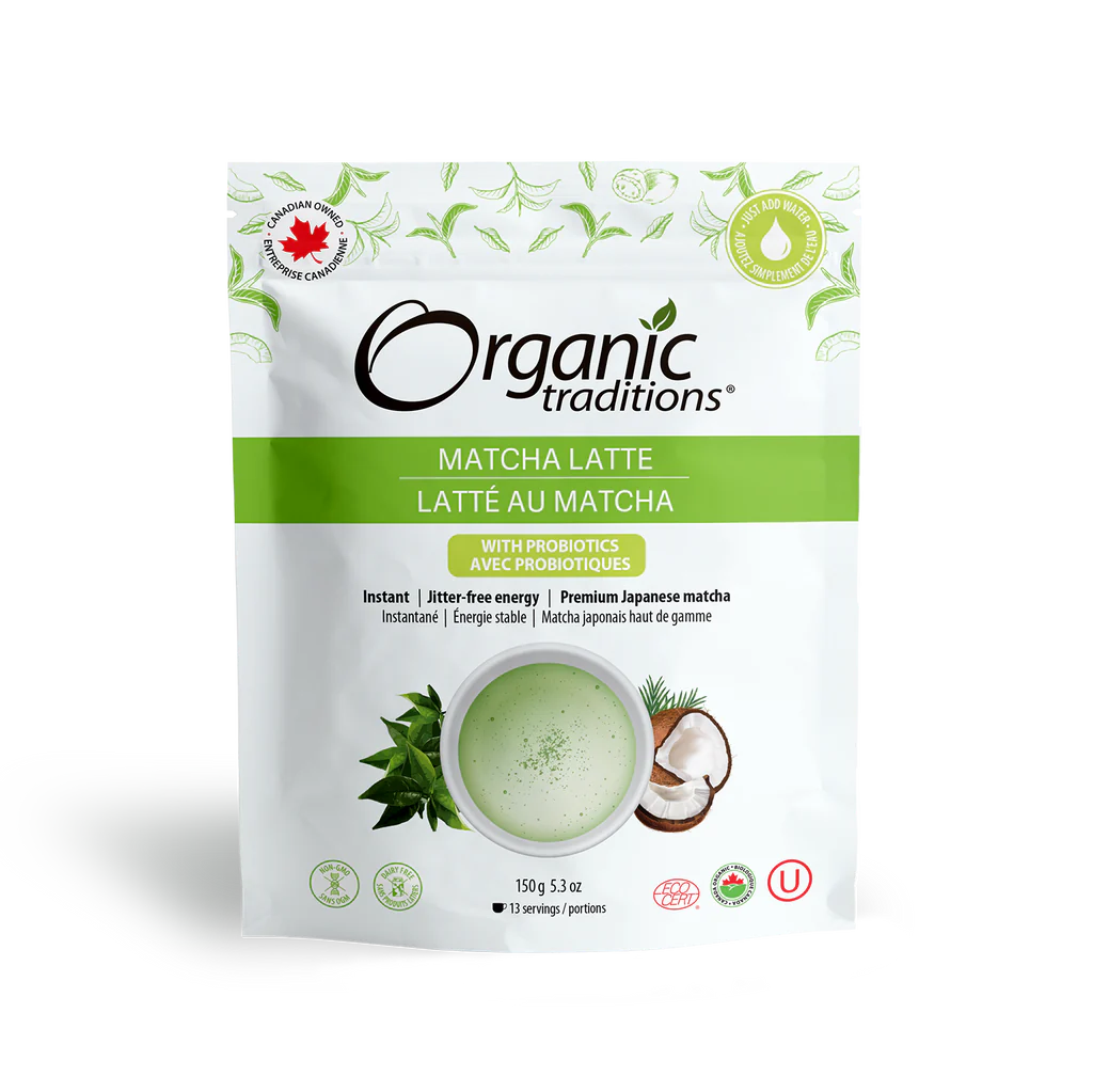 Organic Traditions - Matcha Latte w/Probiotics