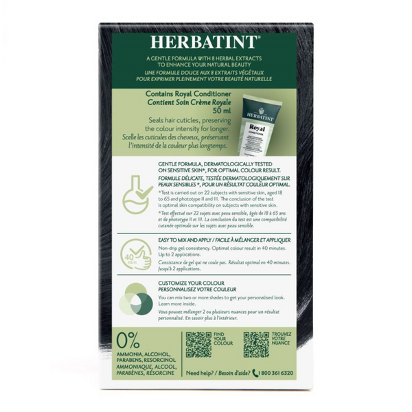 Thumbnail of Herbatint - Permanent Hair Colour 1N Black