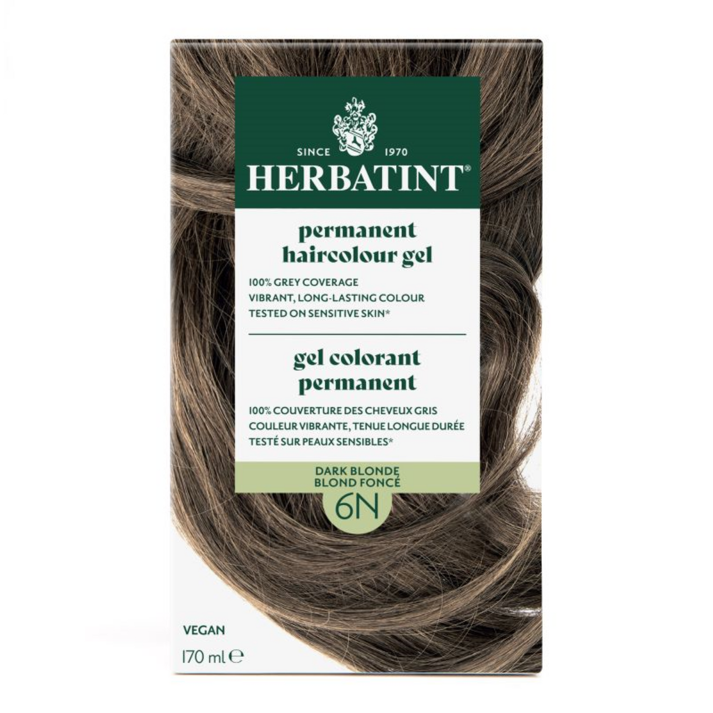 Herbatint - Permanent Hair Colour 6N Dark Blonde