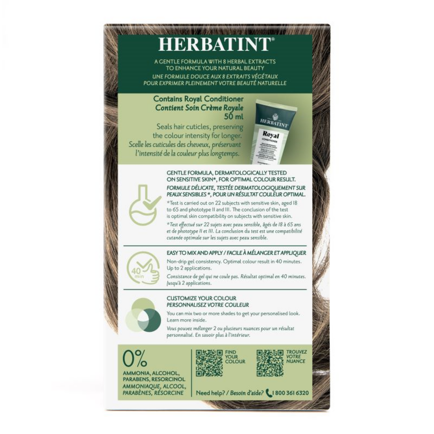 Herbatint - Permanent Hair Colour 6N Dark Blonde