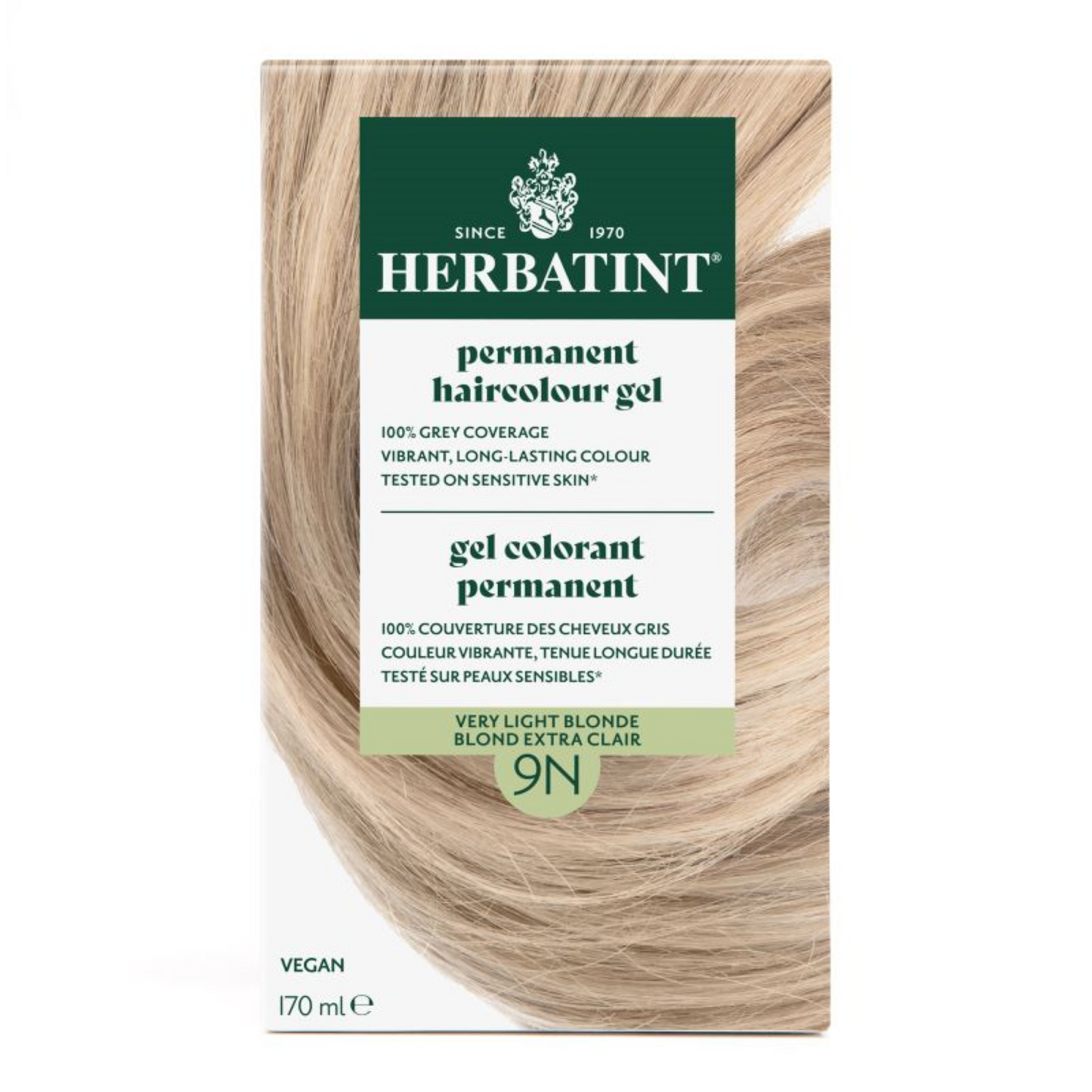 Herbatint - Permanent Hair Colour 9N Honey Blonde