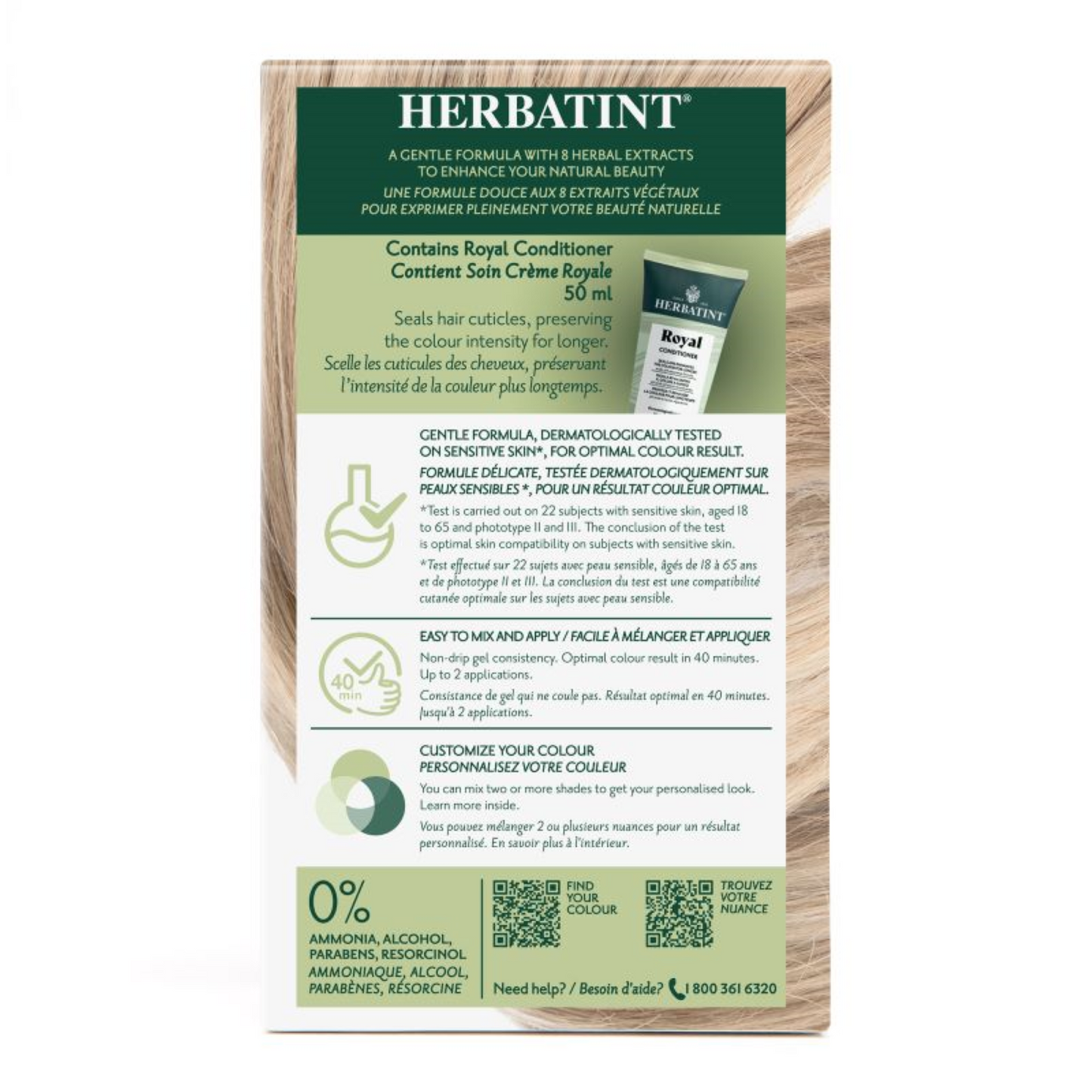 Herbatint - Permanent Hair Colour 9N Honey Blonde