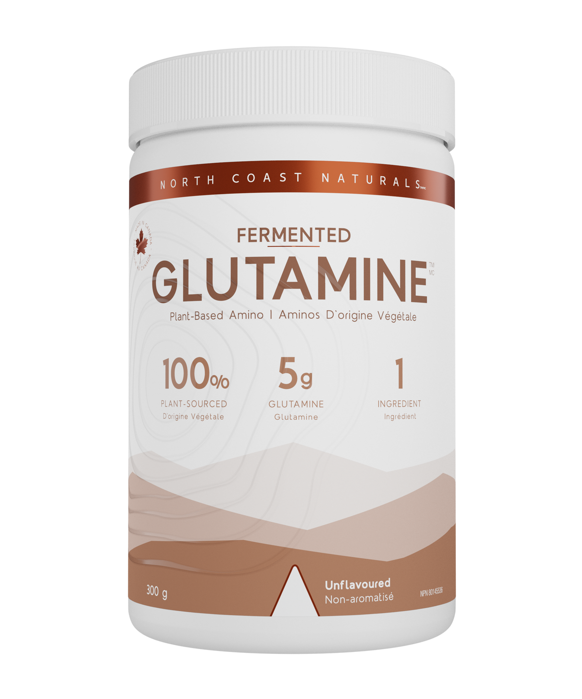 North Coast Naturals - Fermented Glutamine - Unflavored
