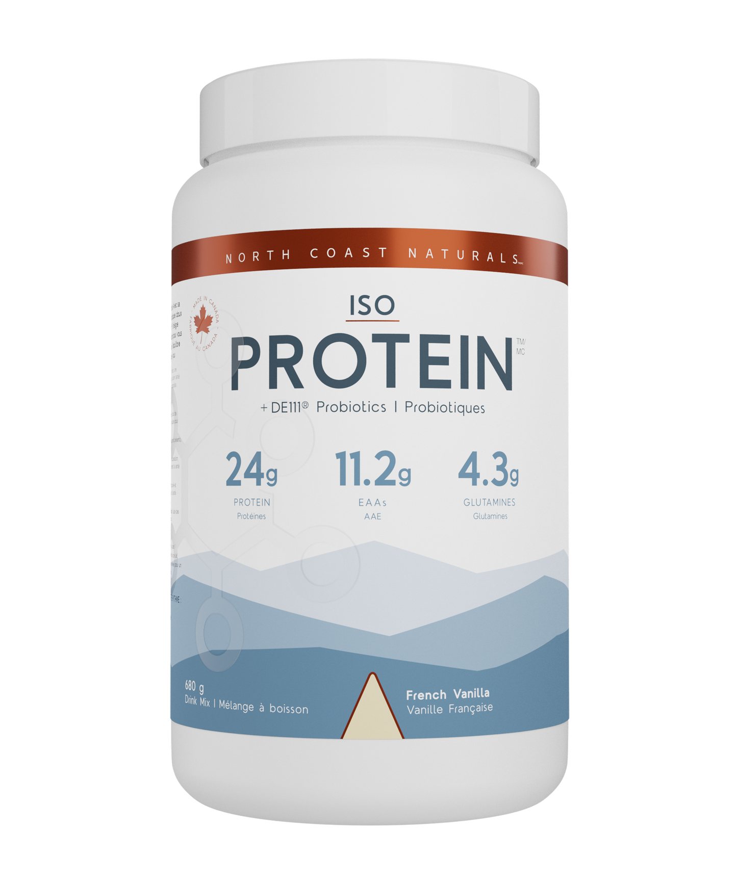 North Coast Naturals - Iso Protein 100 - French Vanilla