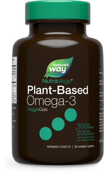 Nature's Way - Nutravege Omega-3 Plant - Fresh Mint Flavour