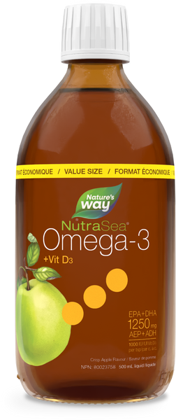 Thumbnail of Nature's Way - NutraSea Omega-3 + Vitamin D - Apple Flavour