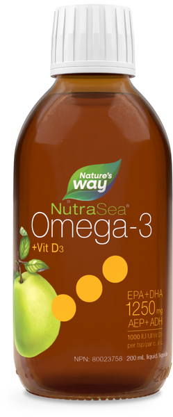 Thumbnail of Nature's Way - NutraSea Omega-3 + Vitamin D - Apple Flavour