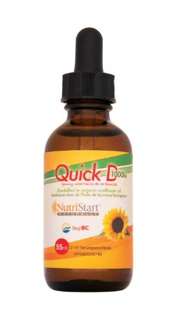 NutriStart Naturally - Quick D - 1000 IU