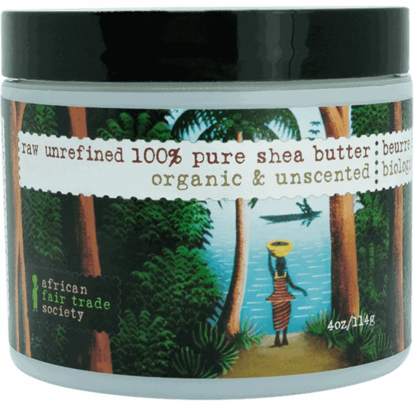 African Fair Trade Society - Raw Unrefined 100% Pure Shea Butter