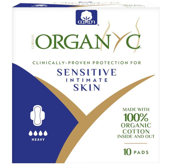 Organyc - Organic Cotton Heavy Flow Pads w/Wings
