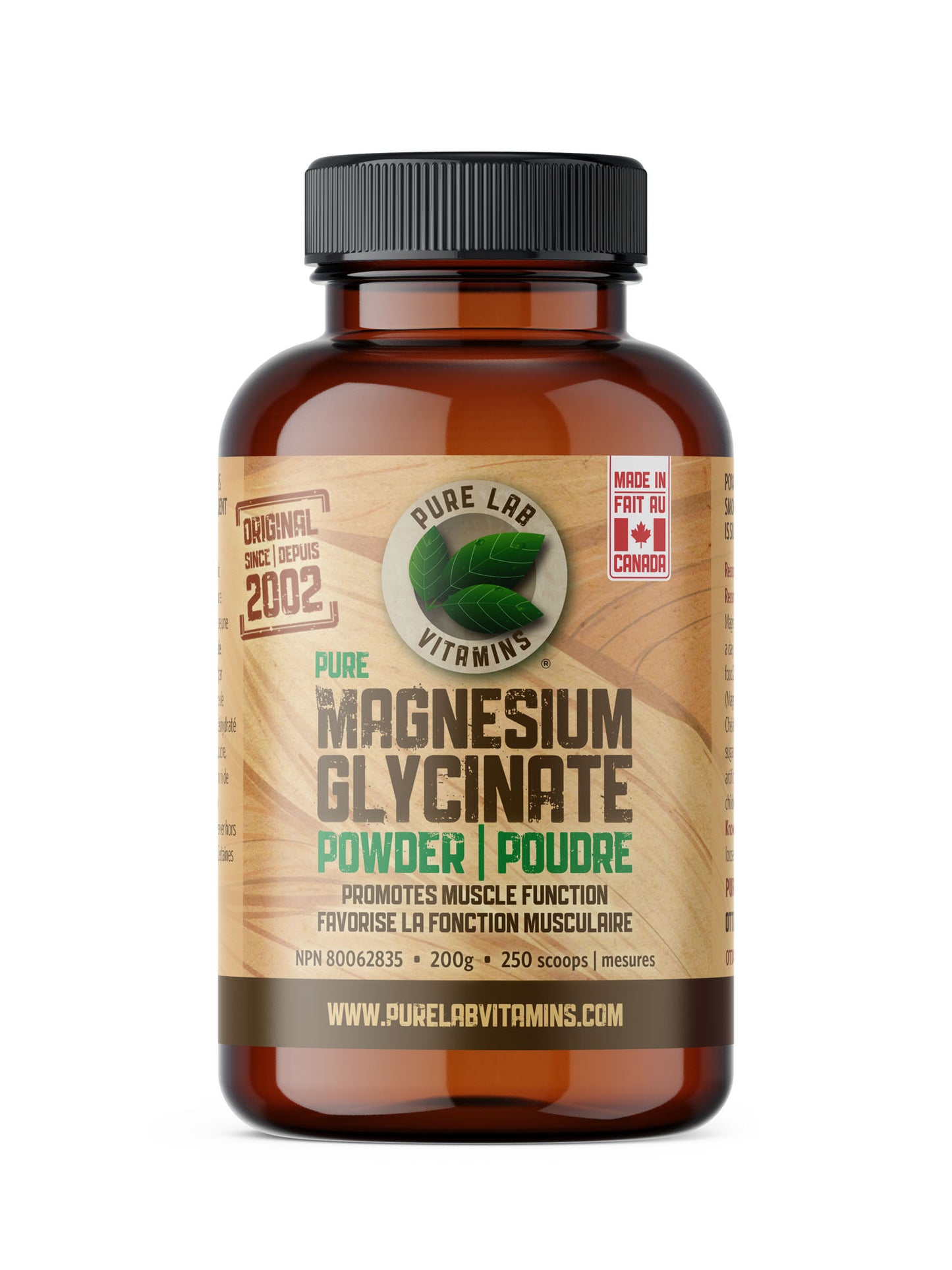 Pure Lab Vitamins - Magnesium Glycinate Powder
