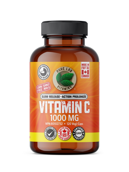 Pure Lab Vitamins - Slow Release Vitamin C - 1000 mg